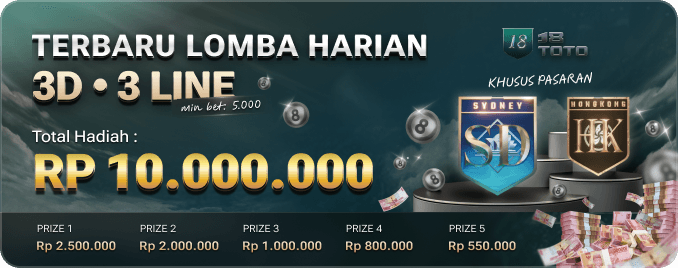 LOMBA HARIAN 3D-3LINE